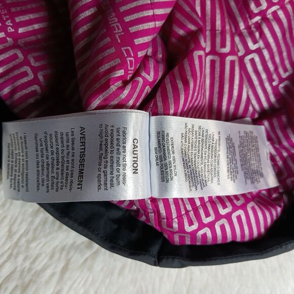 Columbia Thermal Coil Hooded Jacket Women Small. Black/ Pink. Full Zippers..... - Picture 8 of 15
